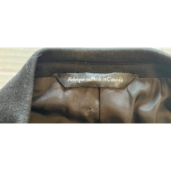 Ermenegildo Zegna  Mens Black Wool Blazer 42R  Purdue University, woven in Italy - Picture 12 of 16